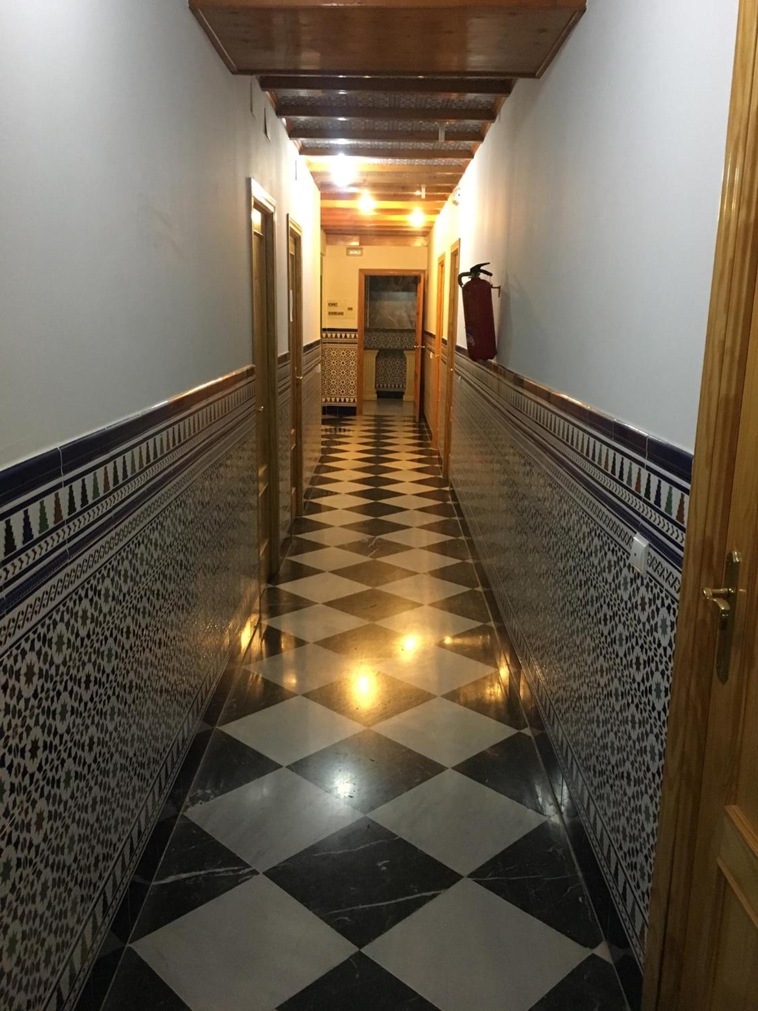 El Ancla Hotel Alcala del Rio Buitenkant foto
