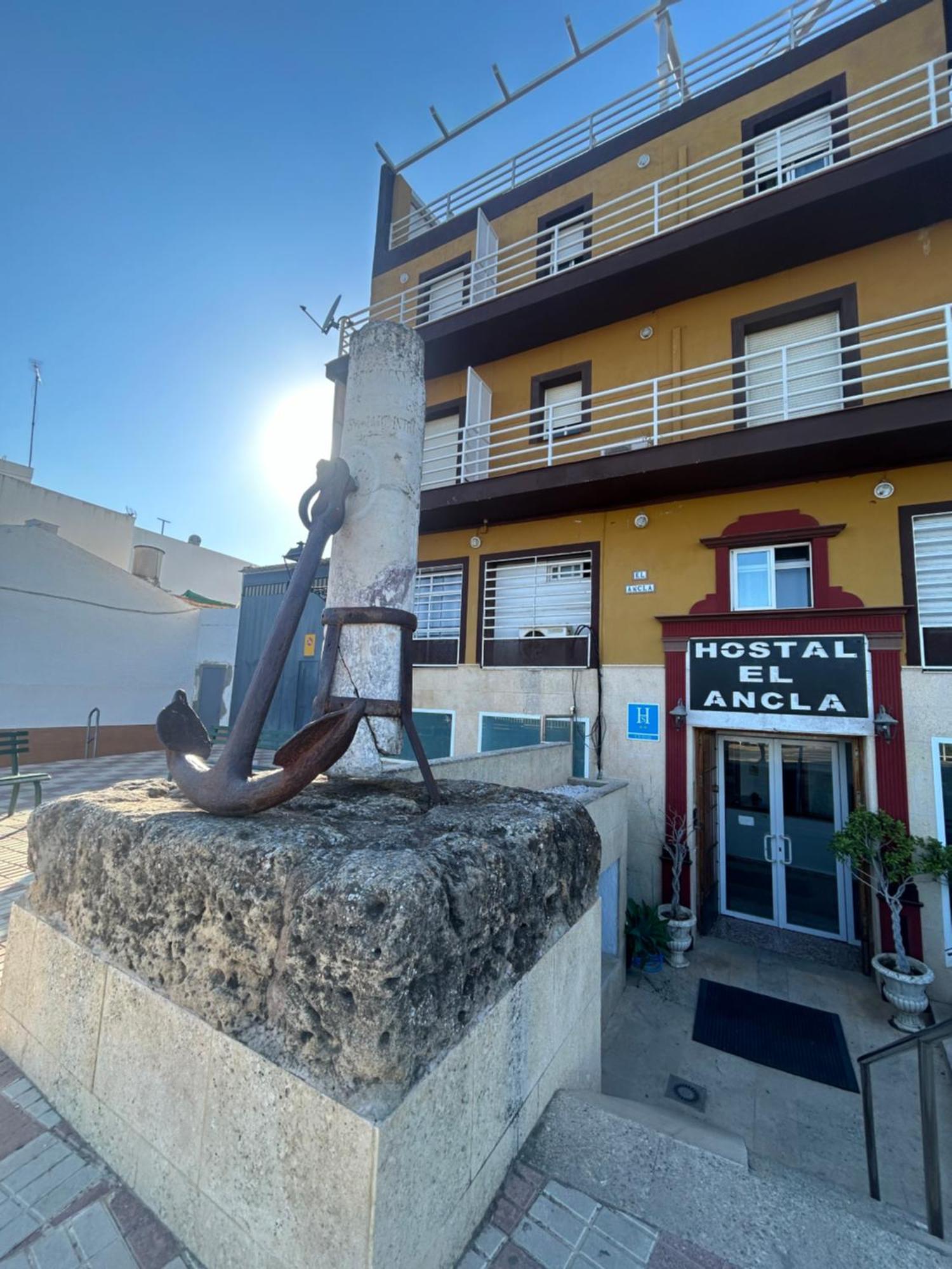 El Ancla Hotel Alcala del Rio Buitenkant foto